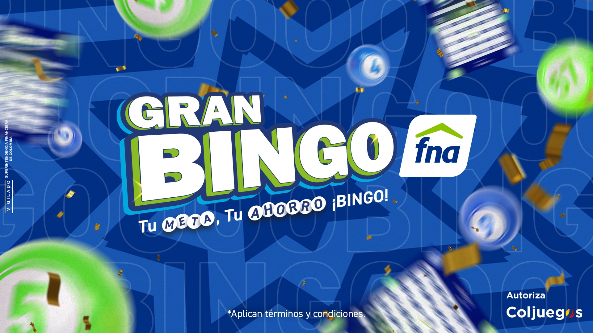 Términos y Condiciones | Plan de Premios "Gran Bingo FNA"