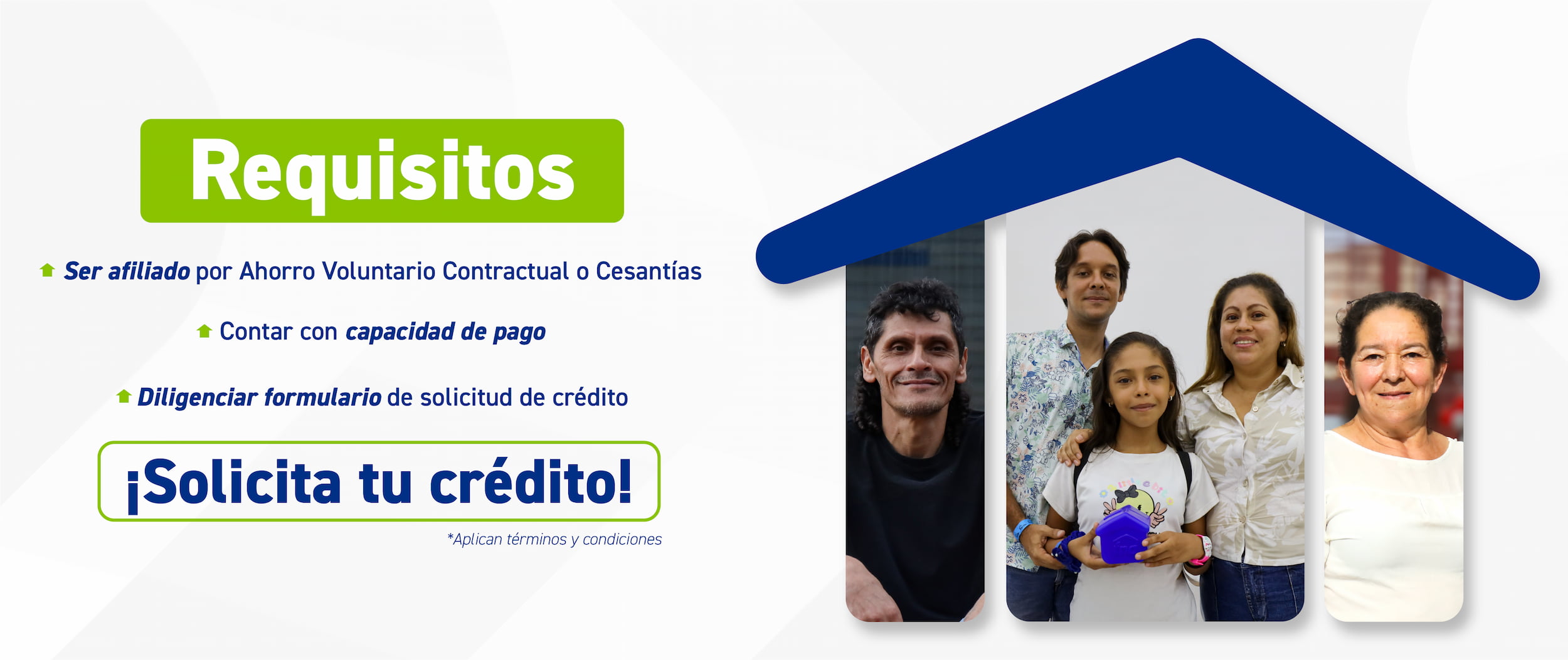 Tasas competitivas para crédito hipotecario